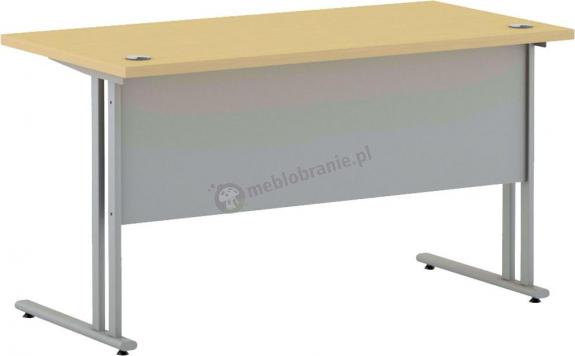 Biurko z metalowym stelażem Svenbox Invest VBM073
