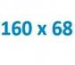 160 x 68