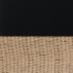 Czarny/rattan